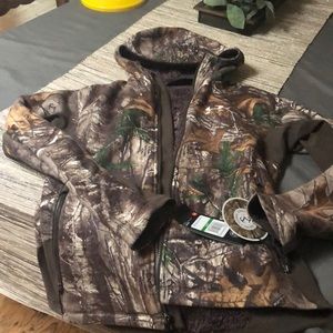 Under armor camo jacket. Mid season. Storm Large